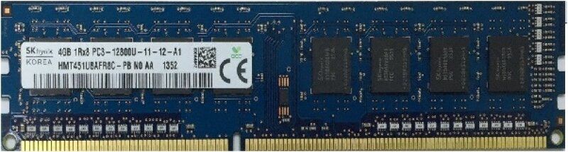DDR3 4Gb SkHynix PC3-12800U-11-12-A1 HMT451U6AFR8C-PB