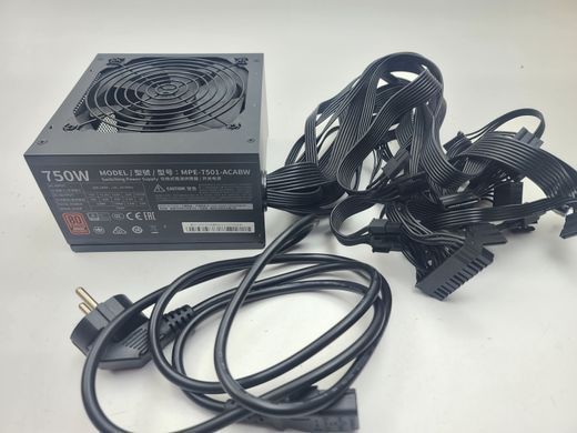 Блок живлення Cooler Master MWE Bronze V2 80+ Bronze 750W (MPE-7501-ACABW-BEU)