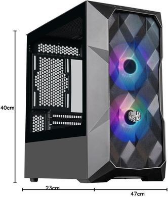 Cooler Master MasterBox TD300 Mesh Black