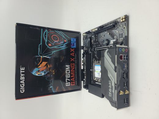 Материнська плата Gigabyte B760M Gaming X AX (s1700, Intel B760, PCI-Ex16)