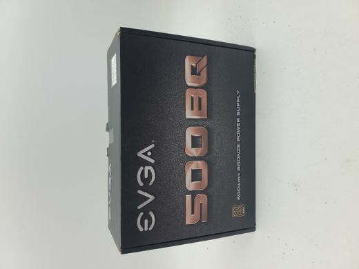EVGA 500BQ блок живлення 500 Вт 20+4 pin ATX ATX Чорний