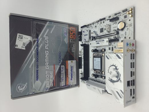 Материнська плата MSI B850M GAMING PLUS WIFI6E (sAM5, AMD B850, PCI-Ex16