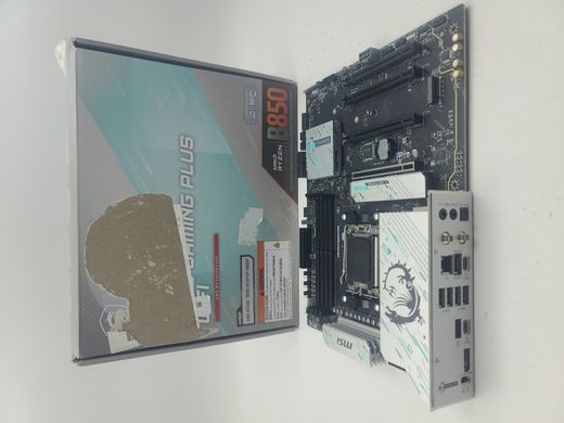 Материнська плата MSI B850 GAMING PLUS WIFI (sAM5, AMD B850, PCI-Ex16)