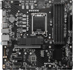Материнська плата MSI PRO B760m-P  DDR4 (s1700, Intel B760, PCI-Ex16)