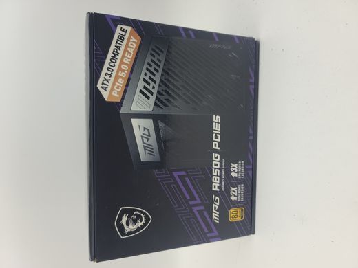 Блок живлення MSI MPG A850G PCIE5 850W
