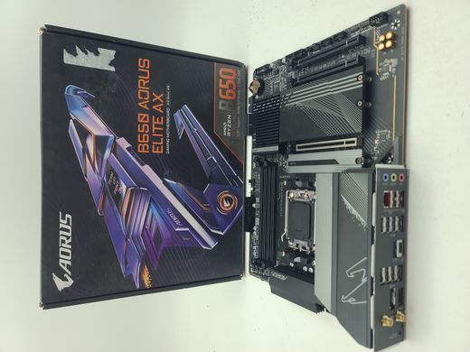 Материнська плата Gigabyte B650 Aorus Elite AX (sAM5, AMD B650, PCI-Ex16)