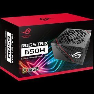 ASUS ROG Strix 650W блок живлення 650 Вт 20+4 pin ATX ATX Чорний