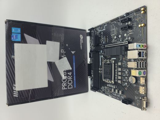 Материнська плата MSI PRO B760M-P DDR4 (s1700, Intel B760, PCI-Ex16)