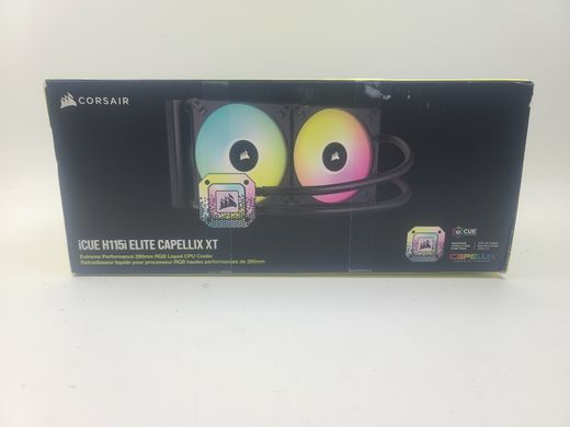 Система водяного охолодження Corsair iCUE H115i Elite Capellix XT Liquid CPU Cooler (CW-9060069-WW)