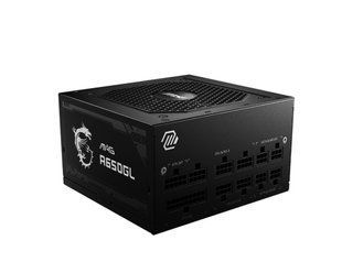 MSI MAG A650GL блок живлення 650 Вт 20+4 pin ATX ATX Чорний