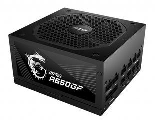 MSI MPG A650GF блок живлення 650 Вт 24-pin ATX ATX Чорний