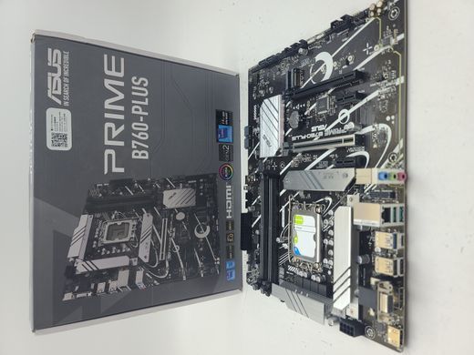 Материнська плата ASUS PRIME B760-PLUS (s1700, Intel B760, PCI-Ex16)