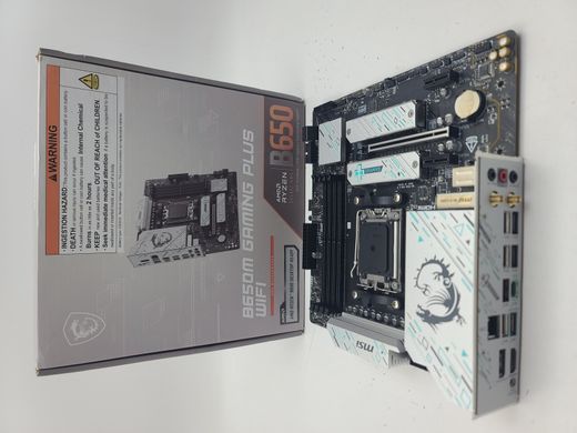 Материнська плата MSI B650M Gaming Plus Wi-Fi (sAM5, AMD B650, PCI-Ex16)
