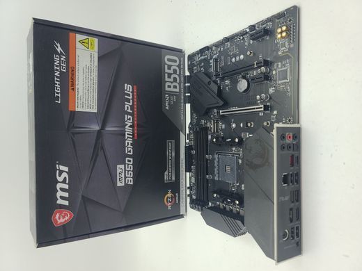 Материнська плата MSI MPG B550 Gaming Plus (sAM4, AMD B550, PCI-Ex16)