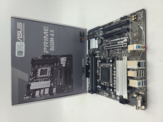 Материнська плата Asus PRIME B650M-A II (sAM5, AMD B650, PCI-Ex16)