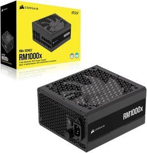 Блок живлення Corsair RM1000x ATX 1000W PCIe5 Black (CP-9020271-EU)