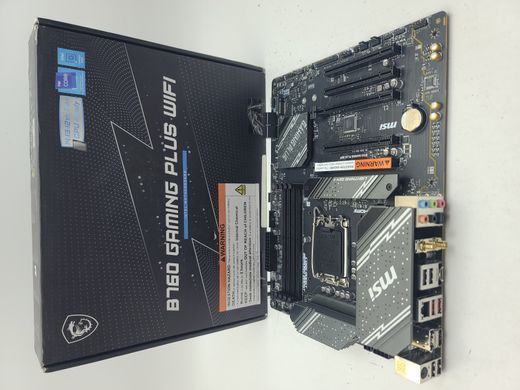 Материнська плата MSI B760 GAMING PLUS WIFI (s1700, Intel B760, PCI-Ex16)