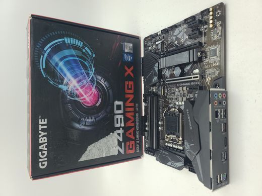 Материнська плата Gigabyte Z490 Gaming X (s1200, Intel Z490, PCI-Ex16)