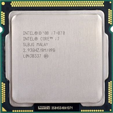 Socket LGA1155 Intel® Core™ i7-870 Processor SLBJG