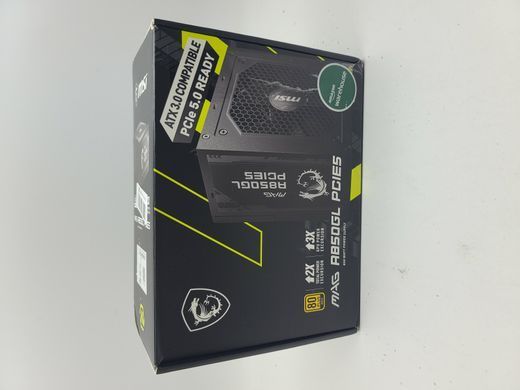 Блок живлення MSI MAG A850GL PCIE5