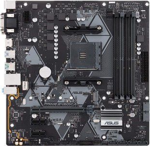 Материнська плата Asus Prime B450m-А II (sAM4, AMD B550, PCI-Ex16)