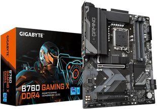Материнська плата Gigabyte B760 Gaming X DDR4 (s1700, Intel B760, PCI-Ex16)