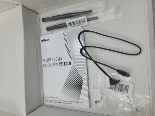 Материнська плата AsRock B650M PRO RS WIFI (B650M PRO RS WIFI) (sAM5, AMD B650, Micro-ATX)