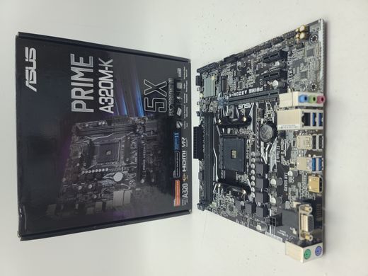 Материнська плата Asus Prime A320M-K (sAM4, AMD A320, PCI-Ex16)