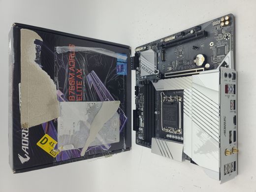 Материнська плата Gigabyte B760M Aorus Elite AX (s1700, Intel B760, PCI-Ex16)