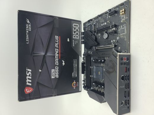 Материнська плата MSI MPG B550 Gaming Plus (sAM4, AMD B550, PCI-Ex16)
