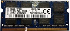 DDR3 8Gb Kingston Sodimm 2Rx8 PC3L-12800s-11-12-F3 KN2M64-ETB