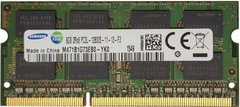 DDR3 8Gb Samsung Sodimm 2Rx8 PC3L-12800S-11-13-F3 M471B1G73EB0-YK0
