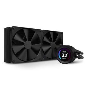 Система рідинного охолодження NZXT Kraken Elite 280 мм AIO liquid cooler W/Display Radiator Fans Black (RL-KN28E-B1)