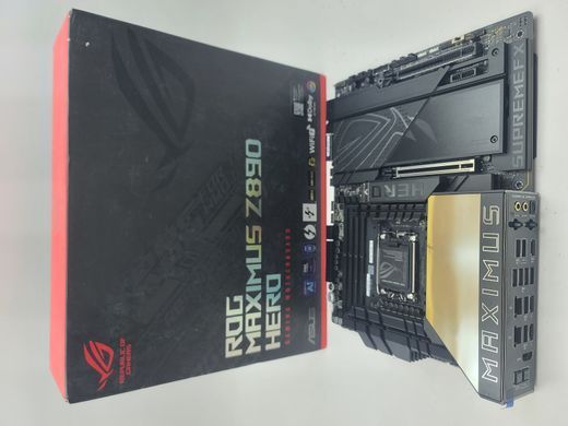 Материнська плата ASUS ROG MAXIMUS Z890 HERO (s1851, Intel Z890, PCI-Ex16)